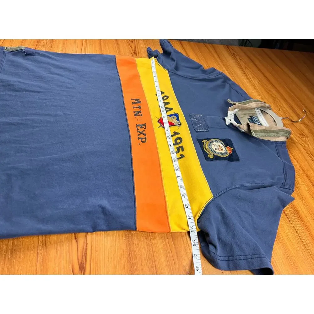 Vintage Ralph Lauren Men’s Dhaulagiri Nepal Mountain Expedition Polo - XXL